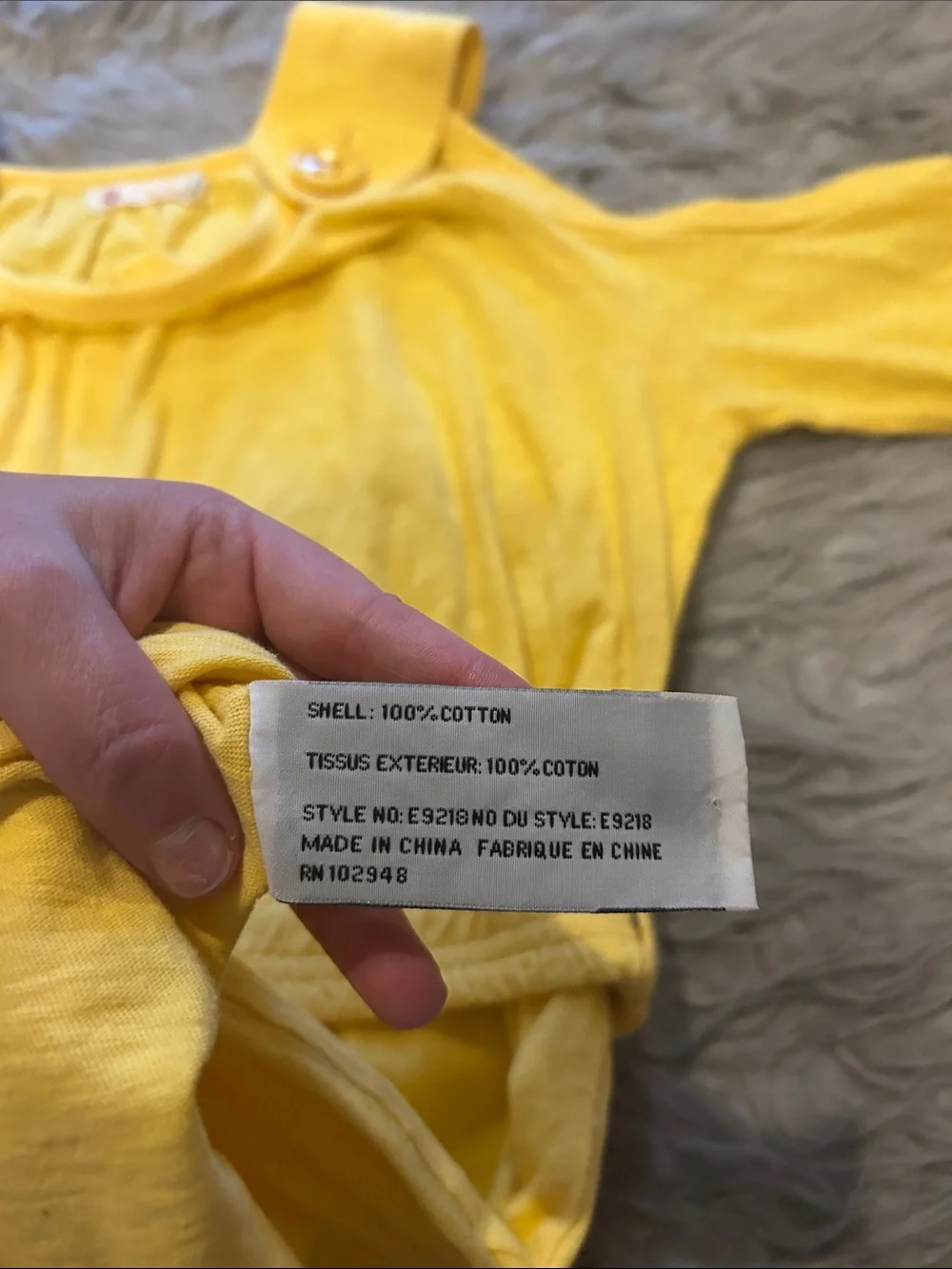 Tulle  yellow off the shoulder cotton belted dress